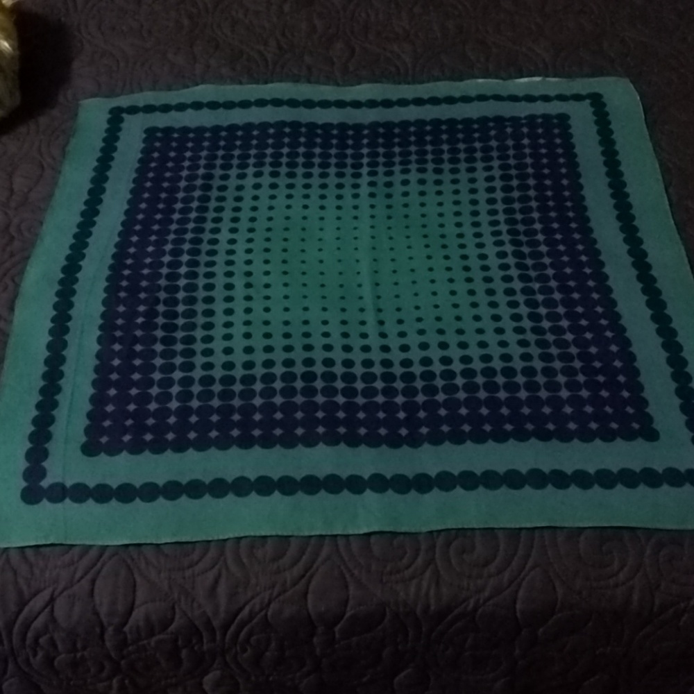 3 small silk scarves